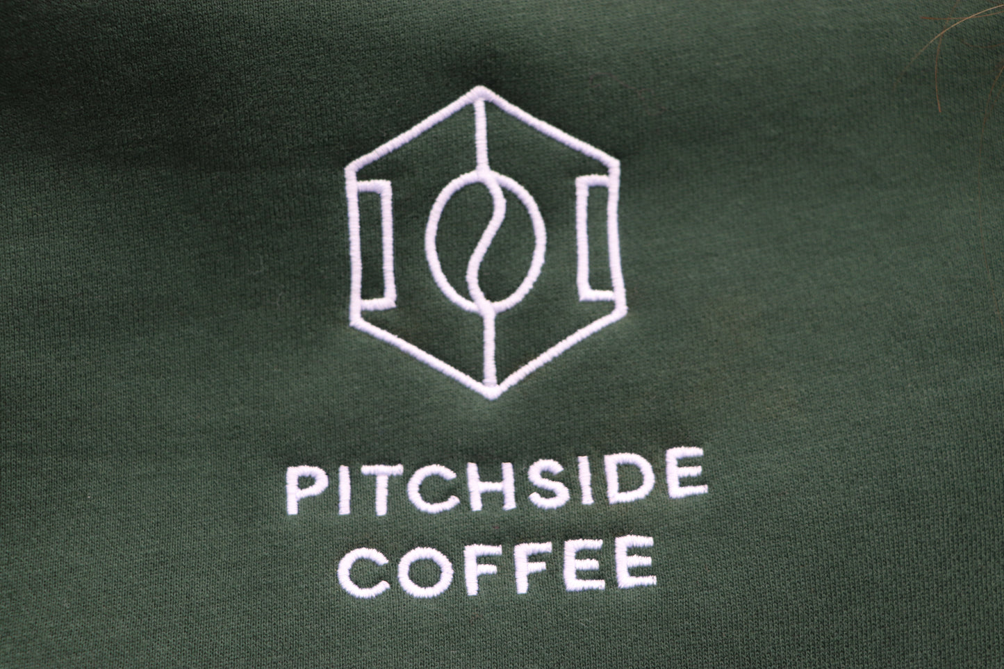 Dark Green Embroidered Pitchside Sweatshirt