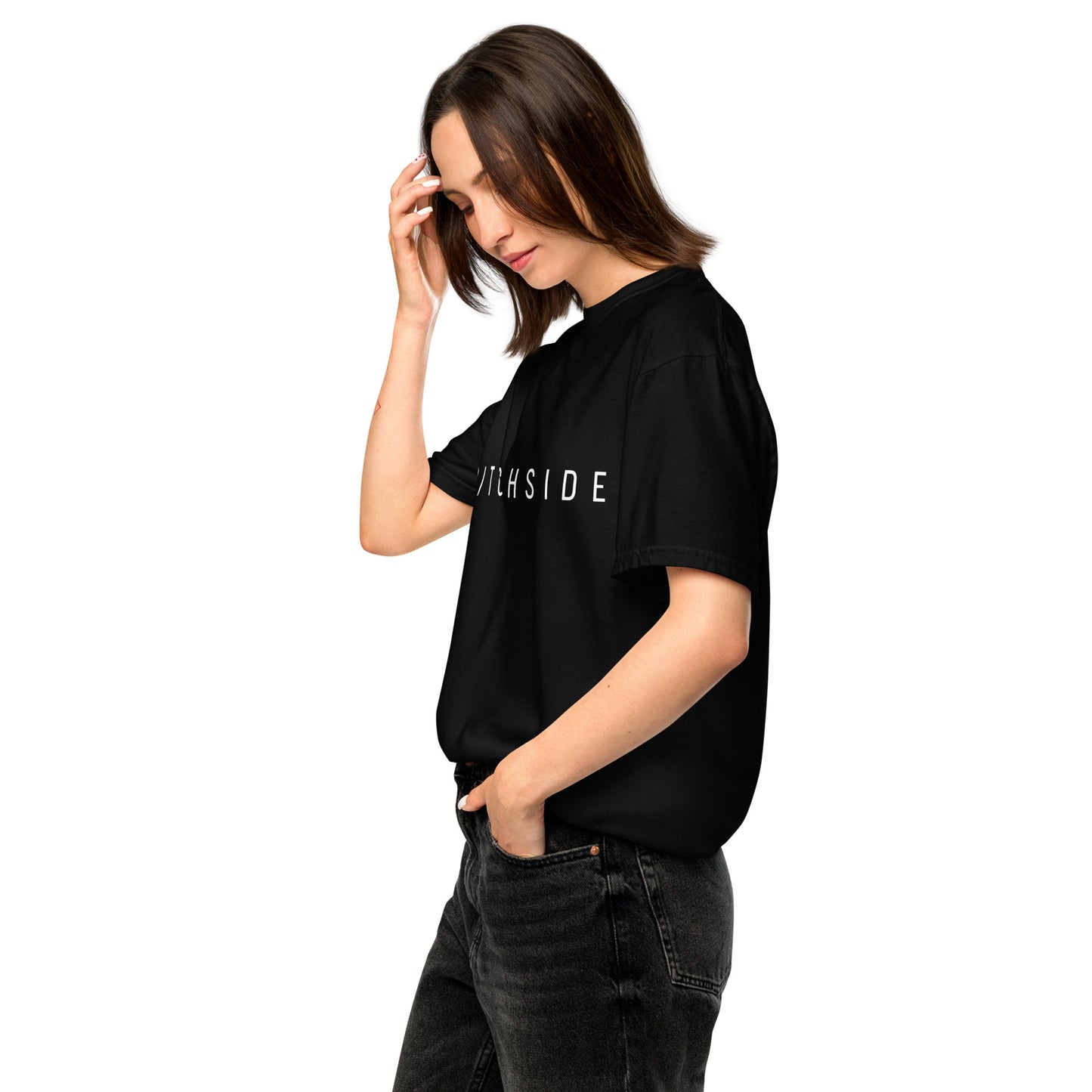 Perk Up! Black Unisex Heavyweight T-Shirt
