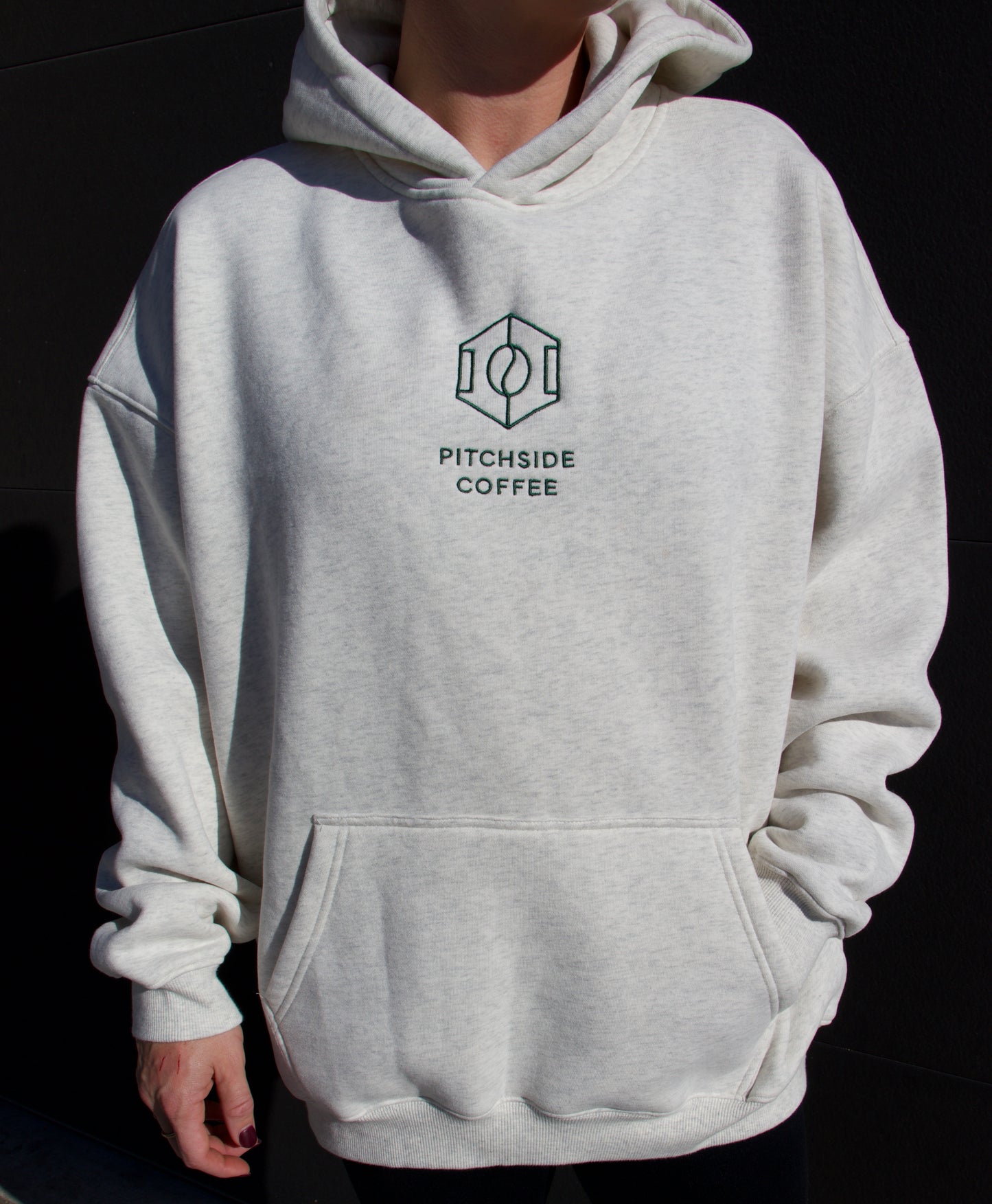 Light Grey Embroidered Pitchside Sweatshirt