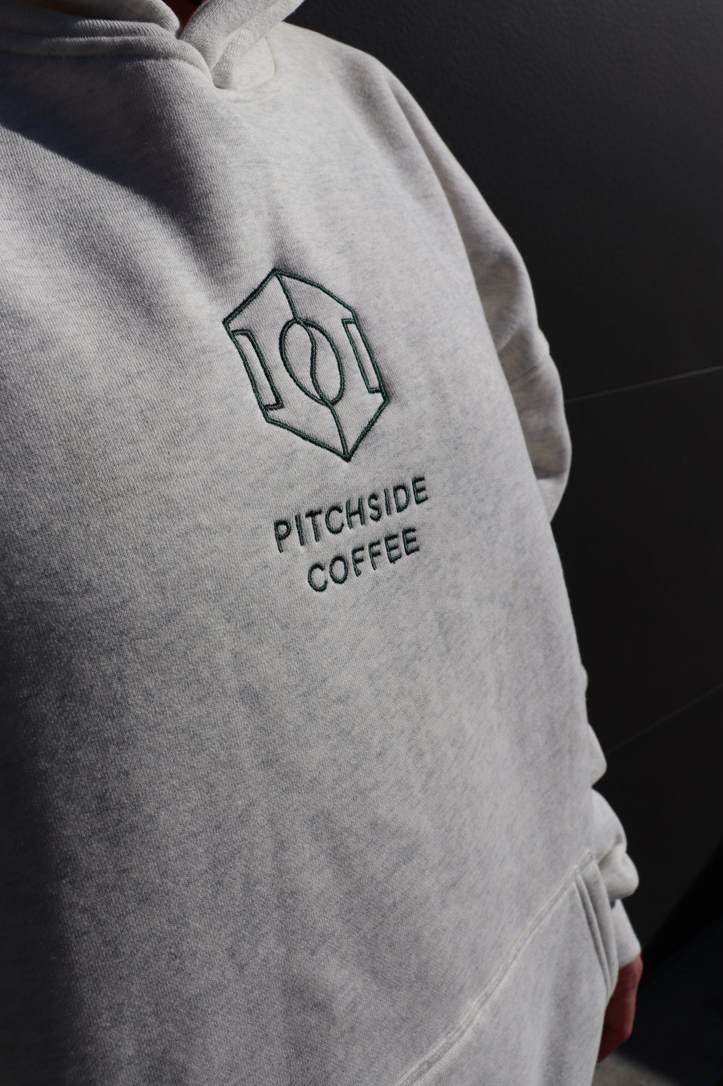 Light Grey Embroidered Pitchside Sweatshirt