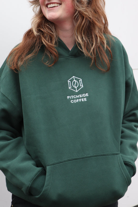 Dark Green Embroidered Pitchside Sweatshirt