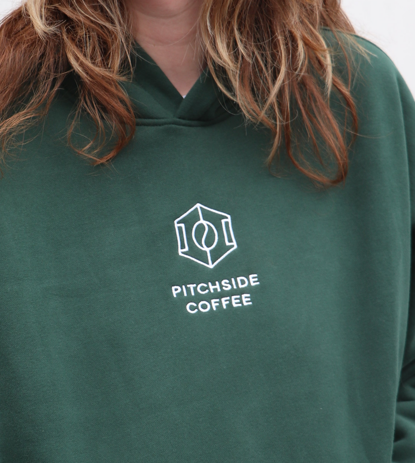 Dark Green Embroidered Pitchside Sweatshirt